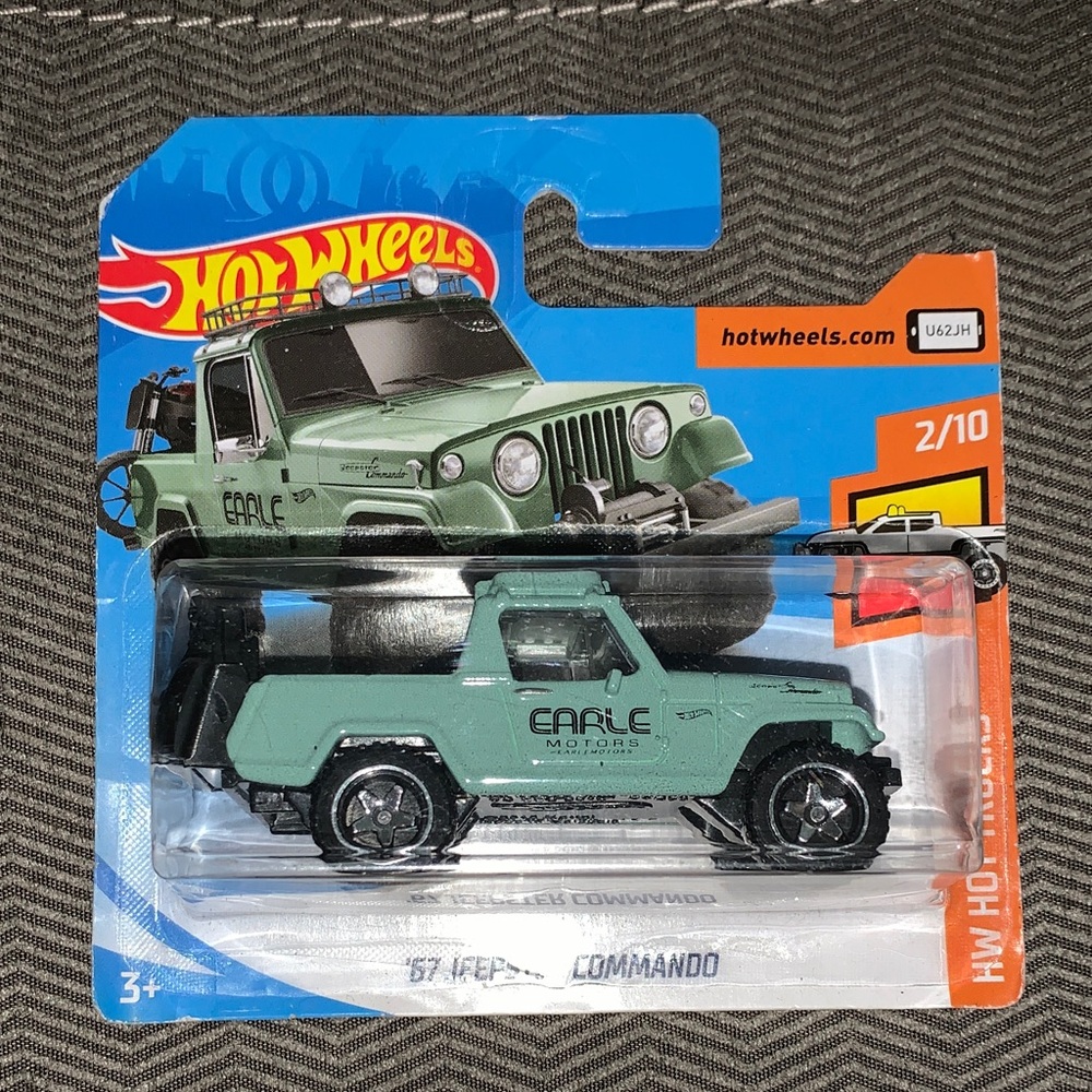 67 Jeep Commando Hit Trucks Short Card Earle Toy Car